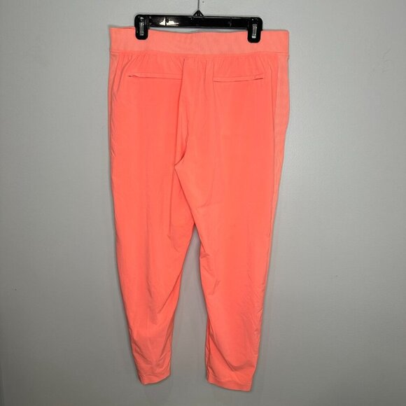 Athleta Brooklyn Mid Rise Ankle Pant Size 14 Sunset Glow Travel Commute - Picture 7 of 10